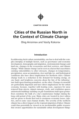 Chapter 7. Cities of the Russian North in the Context of Climate Change