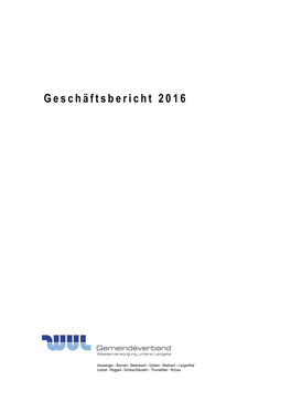 Geschäftsbericht 2016