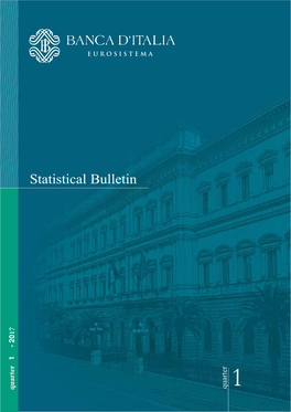 Statistical Bulletin 20 17 1 - Quarter Quarter 1