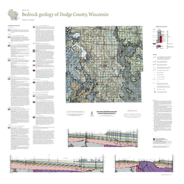 Bedrock Geology of Dodge County, Wisconsin (Wisconsin Geological