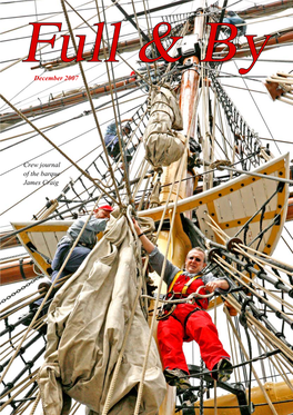 December 2007 Crew Journal of the Barque James Craig