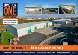 Industrial Units to Let from 4,364 to 35,000 Sq Ft