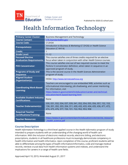 Health Information Technology