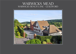 Warwicks Mead.Indd