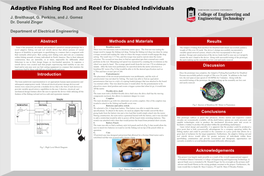 Adaptive Fishing Rod and Reel for Disabled Individuals