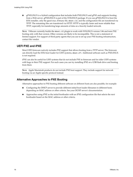 UEFI PXE and Ipxe Alternative Approaches to PXE Booting