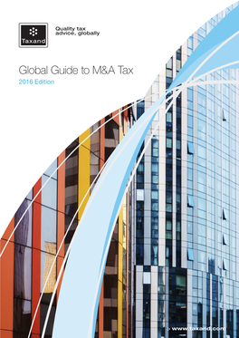 Taxand Global Guide to M&A Tax 2016