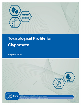 Toxicological Profile for Glyphosate Were