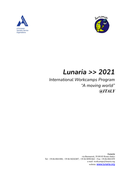 LUNARIA Program 2021