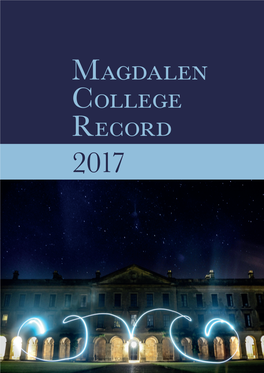 2017 Magdalen College Record