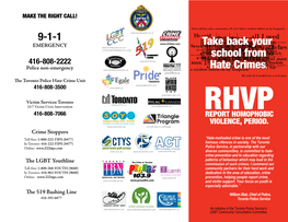 RHVP Pamphlet