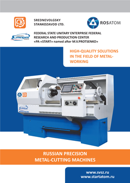 Russian Precision Metal-Cutting Machines