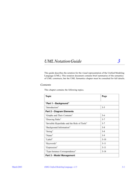 UML Notation Guide 3