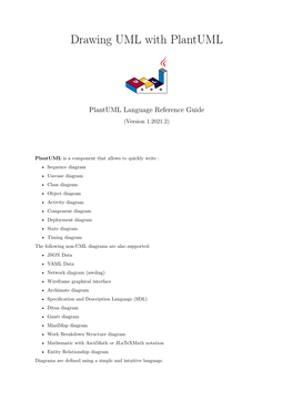 Plantuml Language Reference Guide (Version 1.2021.2)
