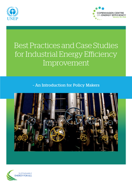 Best Practices and Case Studies for Industrial Energy Efficiency Improvement