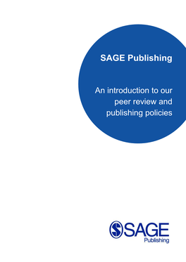 An Introduction to Our Peer Review and Publishing