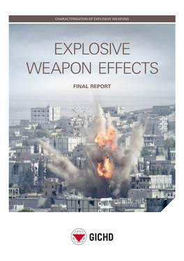 Explosive Weapon Effectsweapon Overview Effects