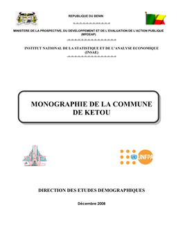 Monographie Ketou