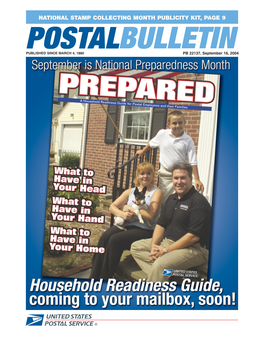 Postal Bulletin 22137 (9-16-04)