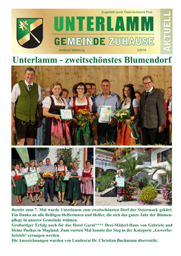 Unterlamm Gemeinde Zuhause