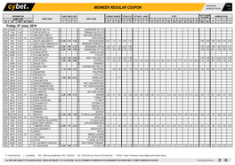Midweek Regular Coupon 06/06/2019 09:24 1 / 4