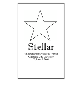 Stellar 08 Cover Page