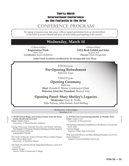 Conference Program