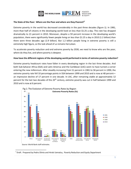 The State of the Poor: Where Are the Poor and Where Are They Poorest?1