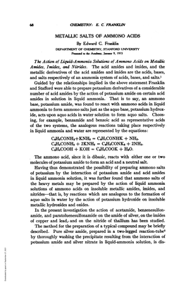 Amide, and Paratoluenesulfonamide on the Amide of Silver,On the Imides