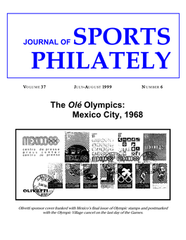 The Olé Olympics: Mexico City, 1968
