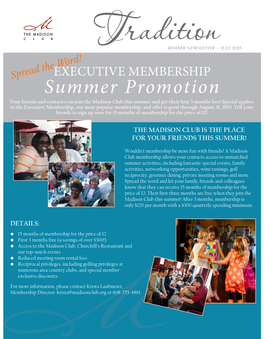 Summer Promotion