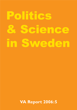 Politics & Science in Sweden