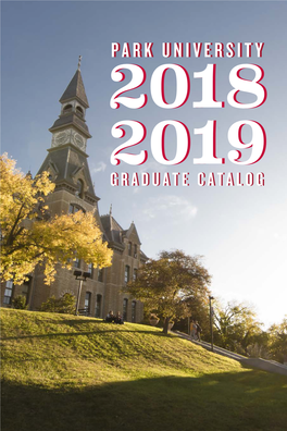 2018-19 Graduate Catalog