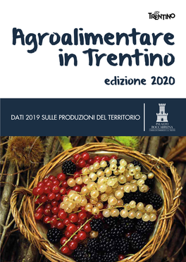 Agroalimentare in Trentino Edizione 2020