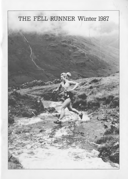 THE FELL RUNNER Winter 1987 PB's - the Original Fellrunning Shoe Billy Bland in PB's - an Other Old Muster