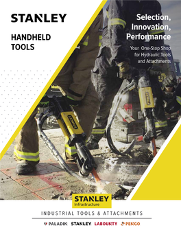 HANDHELD TOOLS Selection, Innovation, Performance