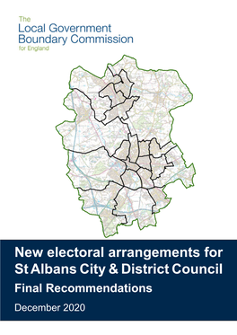 Final Recommendations Report for St Albans City & District Council