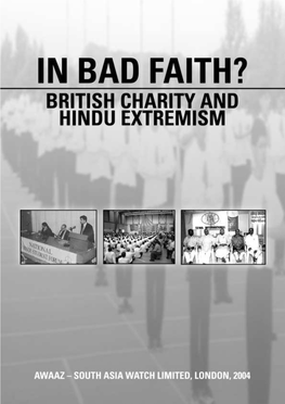 In Bad Faith? British Charity and Hindu Extremism