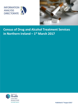 Census of Drug & Alcohol Treatment Services in Northern Ireland