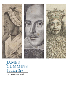 JAMES CUMMINS Bookseller Catalogue 126
