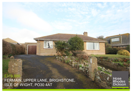 310000 Fermain, Upper Lane, Brighstone, Isle