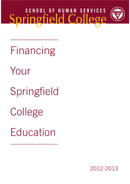 Financing Your Springfield College Education