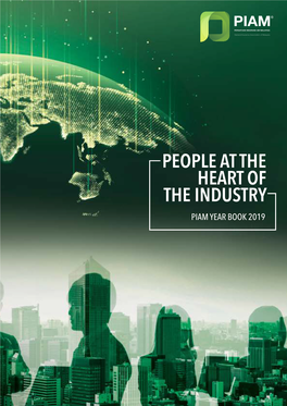 People at the Heart of the Industry Piam Year Book 2019 Cover