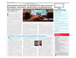 Viewers Flock to Pubtv for News