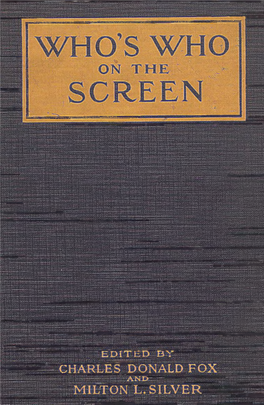 Movie Mirror Book