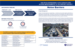 X735.82 Noise Barrier Workshop Brochure