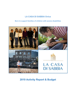 Activity Report and Budget – 2019