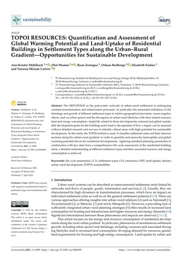 Quantification and Assessment of Global Warming Potential