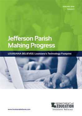 Jefferson Parish Making Progress