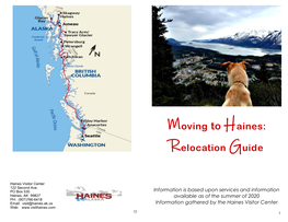 Moving to Haines: Relocation Guide